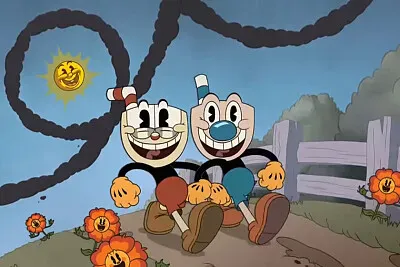 פאזל של Cuphead y mughead