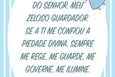 Oração Santo Anjo