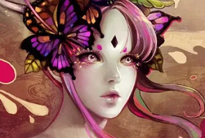 פאזל של Butterfly dance