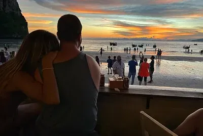 שקיעה רומנטית בתאילנד jigsaw puzzle