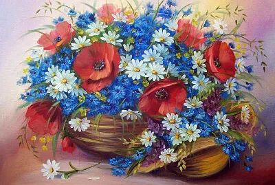 Panier a fleurs