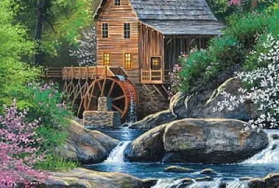 פאזל של Cabaña Bosque y Rio