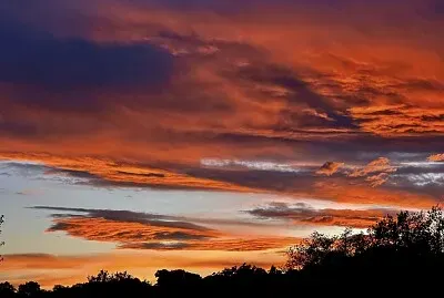 Larressore couher du soleil