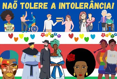 NÃO TOLERE A INTOLERÂNCIA