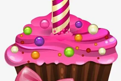 cupcake con lazo