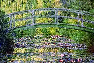 Monet bridge 1899