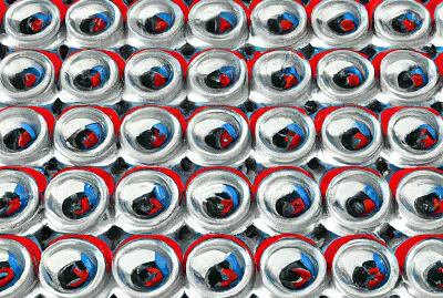 100 Cola Cans