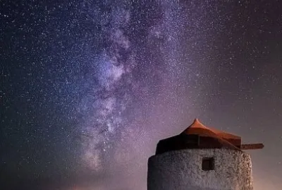 פאזל של Noche estrellada-Amorgos(Grecia)