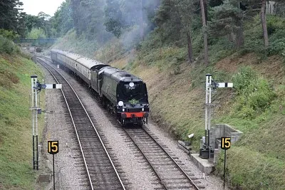 City of Wells at Spa Valley Railway