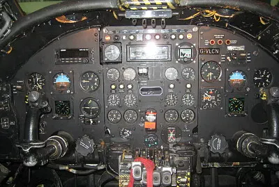 Avro Vulcan Flight Deck