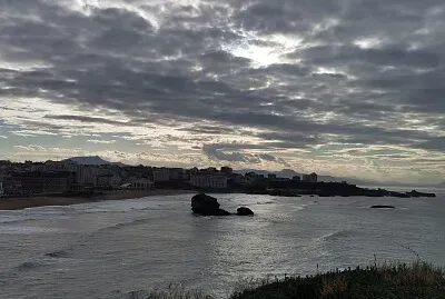 Vue du phare de Biarritz