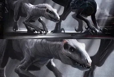 White Indoraptor 2