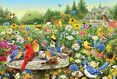 Reunion d 'oiseaux jigsaw puzzle
