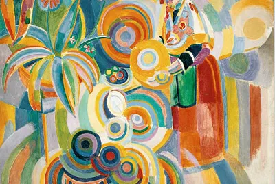 Delaunay a femme portugaise