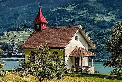 446.- TEMPLO DE LA MONTAÑA jigsaw puzzle