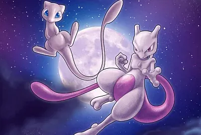 Pokémon. Mew y Mewtwo