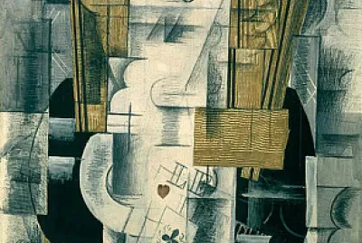 Braque compotier et cartes