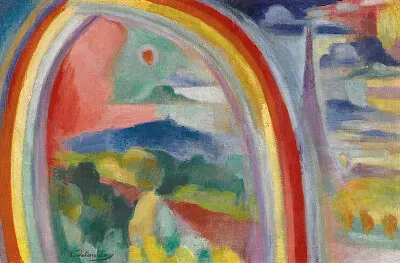 Delaunay Paris à l 'arc-en-ciel