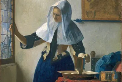 Vermeer femme à la coiffe blanche