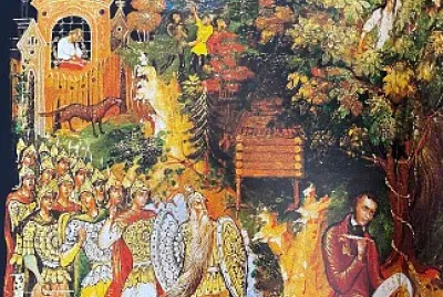 Pouchkine rédigeant