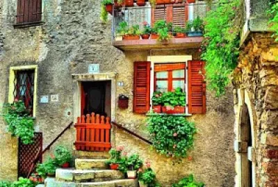 Casa antigua en Italia