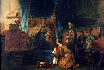 Ana ofrece a Samuel al Señor