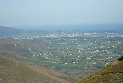 Hendaye vue depuis la RHUNE