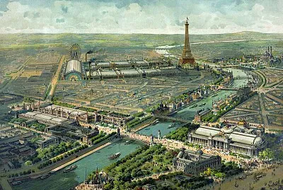 Paris em 1900 jigsaw puzzle