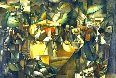 Gleizes Moissons 1912
