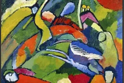 Kandinsky femme endormie