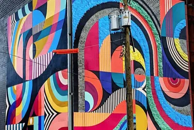 fresque géométrique