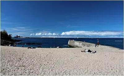 Sortie du port de Saint-Jean-de-Luz avec sa mini p