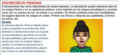 Descripción de personas