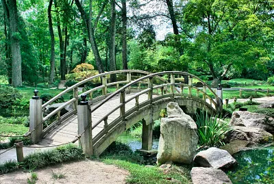 puente en el parque jigsaw puzzle