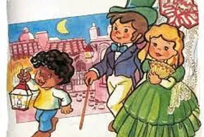 Dama y caballero 1810