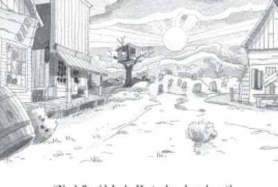 ghost town and tree house