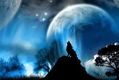 howling wolf