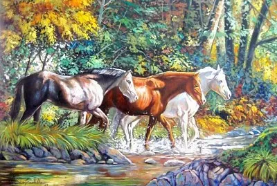 Caballos jigsaw puzzle
