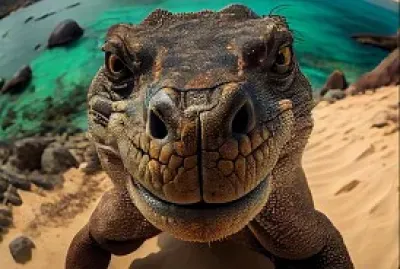 dragon de komodo