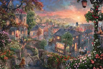 La belle et le clochard jigsaw puzzle