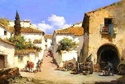 Calle pueblo
