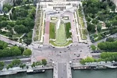 Vista desde la Torre Eiffel, París, Francia, 2023