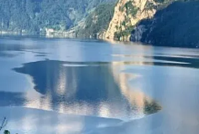 Vista del Lago Lucerna, Lucerna, Suiza, 2023