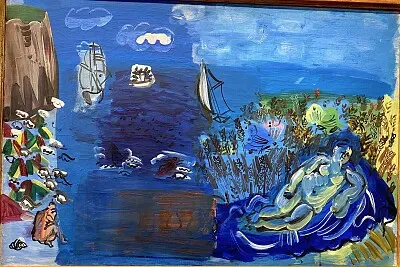 Dufy baigneuse et nu allongé