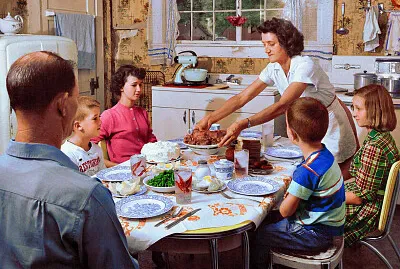 פאזל של family dinner