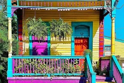 Casa de colores jigsaw puzzle