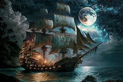 Barco y Luna jigsaw puzzle