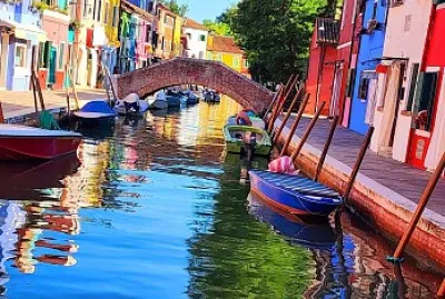 Burano-Venecia jigsaw puzzle