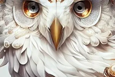 Búho blanco jigsaw puzzle