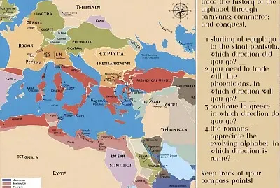 Phonics History Map Puzzle